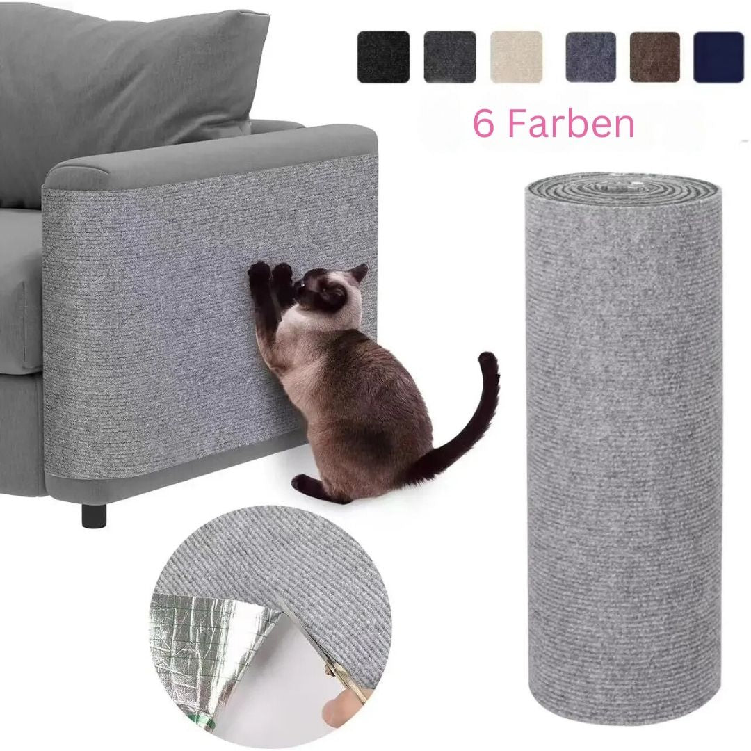 Selbstklebende Kratzmatte für Katzen, zuschneidbar, Kratzteppich, Haustiere - Argo-Odyssee