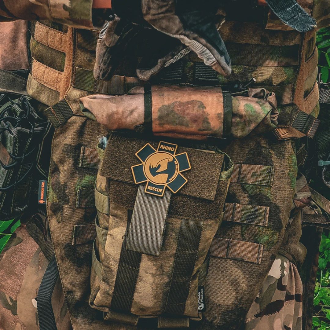 Rhino Rescue Taktisches Erste-Hilfe-Set, IFAK mit Molle, Survival Tasche Überleben - Argo-Odyssee
