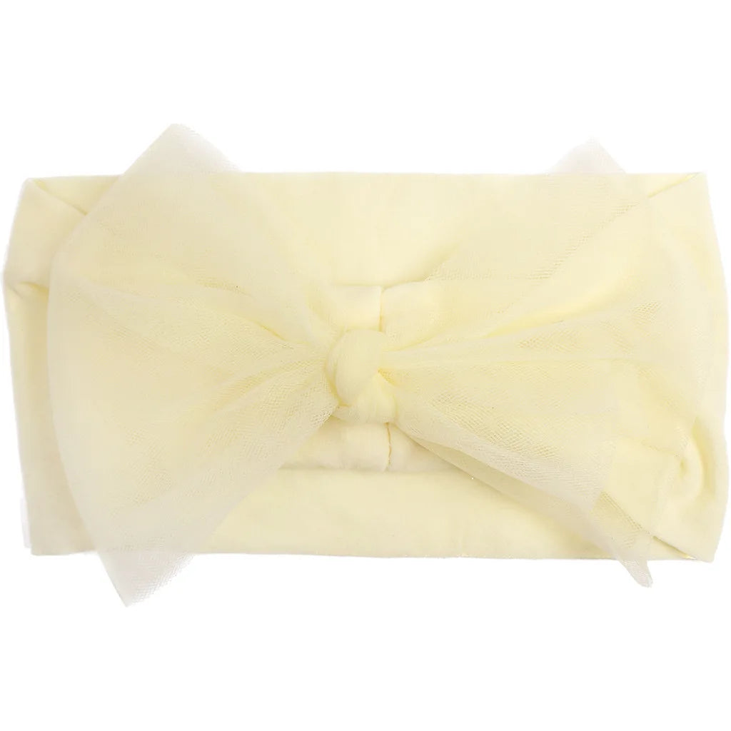 Baby Haarband mit Mesh-Schleife
