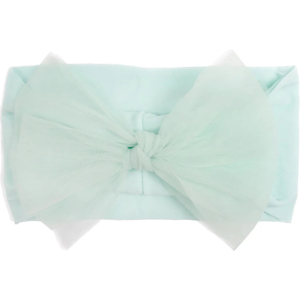 Baby-Stirnband mit Mesh-Schleife