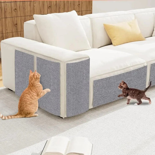 Selbstklebende Kratzmatte für Katzen, zuschneidbar, Kratzteppich, Haustiere - Argo-Odyssee