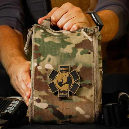 Rhino Rescue Taktisches Erste-Hilfe-Set, IFAK mit Molle, Survival Tasche Überleben - Argo-Odyssee