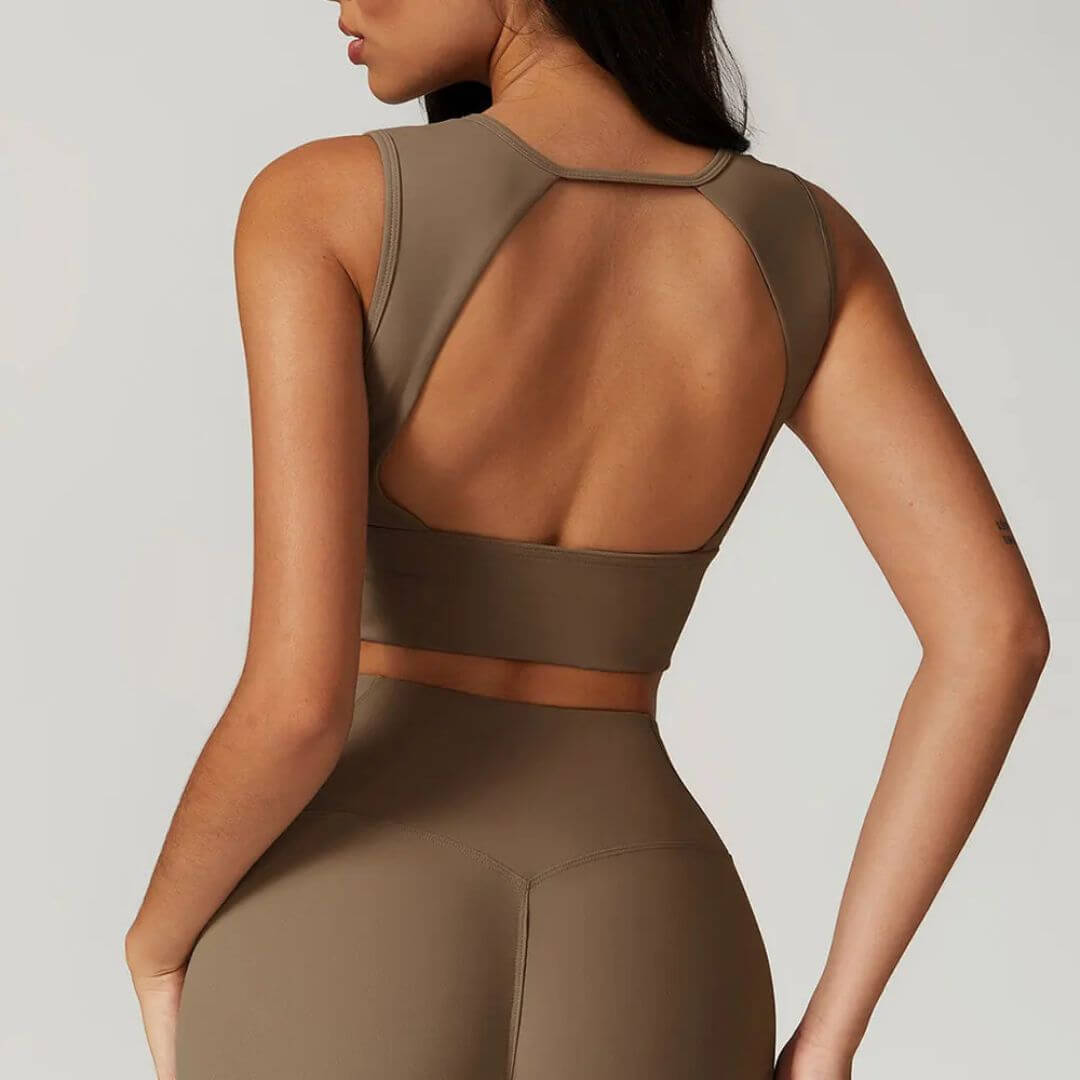 Damen Sport-BH mit Push-Up-Effekt – Ideal für Fitness und Yoga - Argo-Odyssee